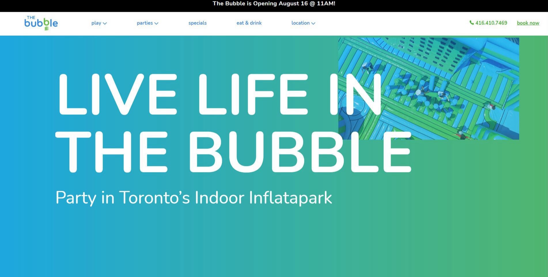 The Bubble Toronto 